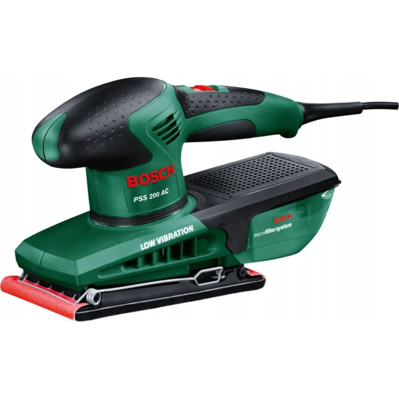 Bosch Szlifierka Bosch BOSCH OSCILLATING SANDER PSS 200 AC / 200W 93x230mm
