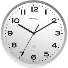 Technoline Zegar ścienny TECHNOLINE WT8500 radiowy srebrny 30 cm