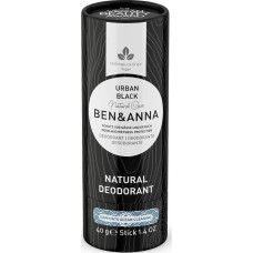 Ben&Anna BEN&ANNA_Natural Deodorant naturalny dezodorant na bazie sody w sztyfcie Urban Black 40g