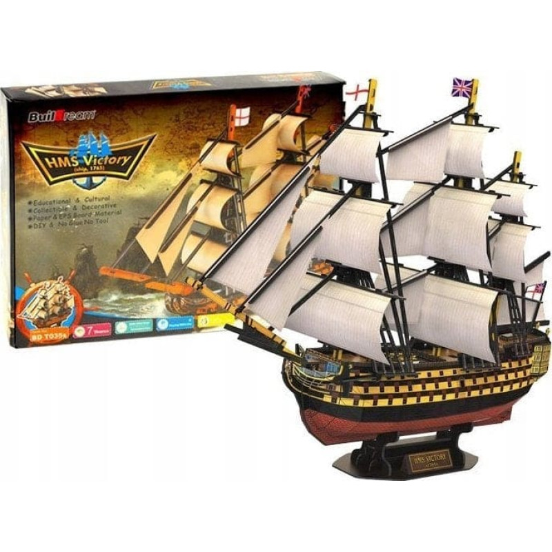 Jokomisiada Puzzle 3D statek HMS VICTORY okręt morski ZA1785