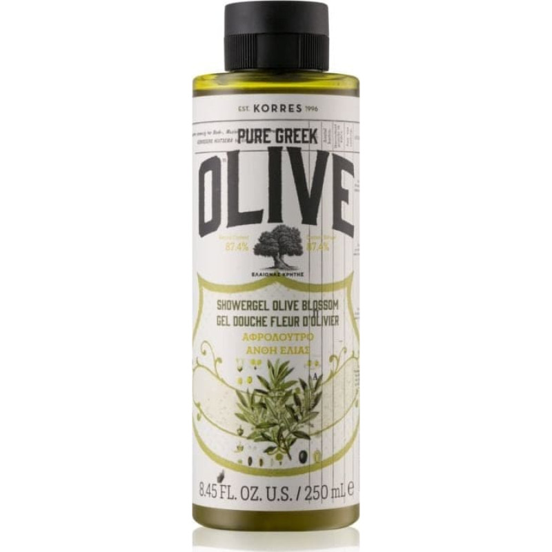 Korres Żel pod prysznic Pure Greek Olive Shower Gel Olive Blossom 250ml