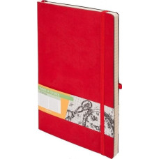Antra Notes A5 Kratka Impresja czerwony