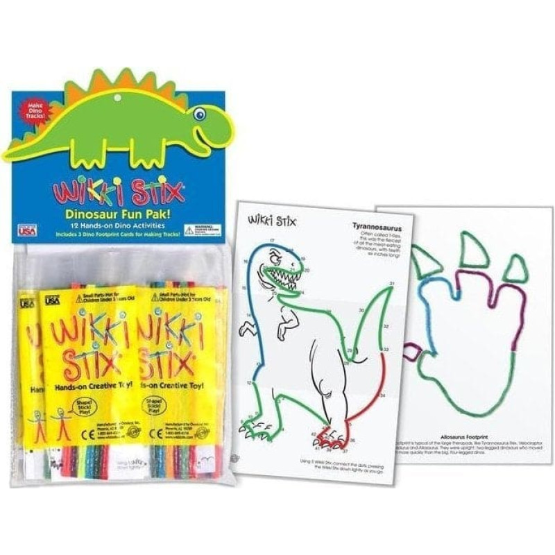 Noname Woskowe sznureczki Party Dino