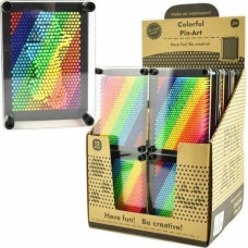 Tm Toys Sensoryczna kostka XL tablica szpilkowa 10x15cm