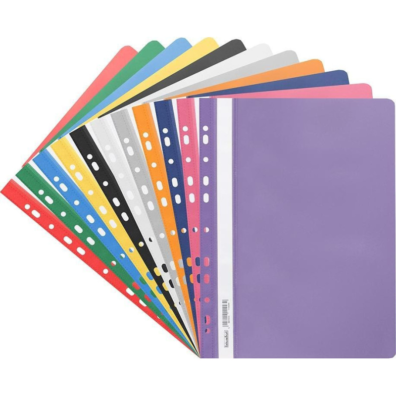 Biurfol SKOROSZYT BIURFOL ZAWIESZKOWY A4 PP MIĘKKI SZARY OP 20 SZT