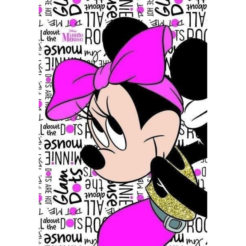 Santoro Zeszyt A4/32K kratka Minie Mous mix (10szt)