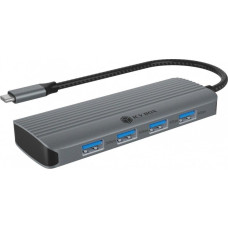 Icy Box IcyBox Stacja dokująca IB-DK4022a-CPD 6w1, HDMI,USB,PD