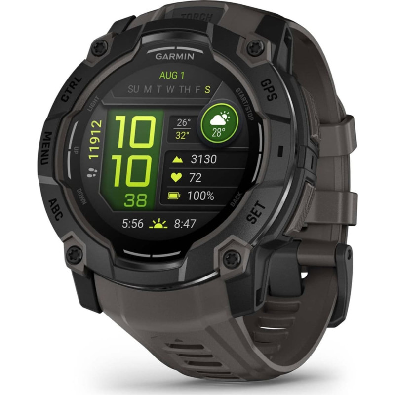 Garmin Instinct 3 AMOLED 50mm Schwarz (010-03020-00)