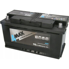Maxgear Akumulator 4MAX 12V 95Ah/850A START&STOP AGM (P+ biegun standardowy) 352x175x190 B13 (agm/rozruchowy)