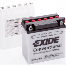 Milwaukee Akumulator kwasowy/rozruchowy/suchoładowany z elektrolitem (ograniczona sprzedaż konsumencka) EXIDE 12V 9Ah 85A L+ Obsługowy elektrolit w zestawie 135x75x139mm Suchoładowany z elektrolitem 12N9-4B-1