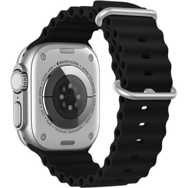 Swissten Marine Silicone Band for Apple Watch 42 / 44 / 45 / 49 mm