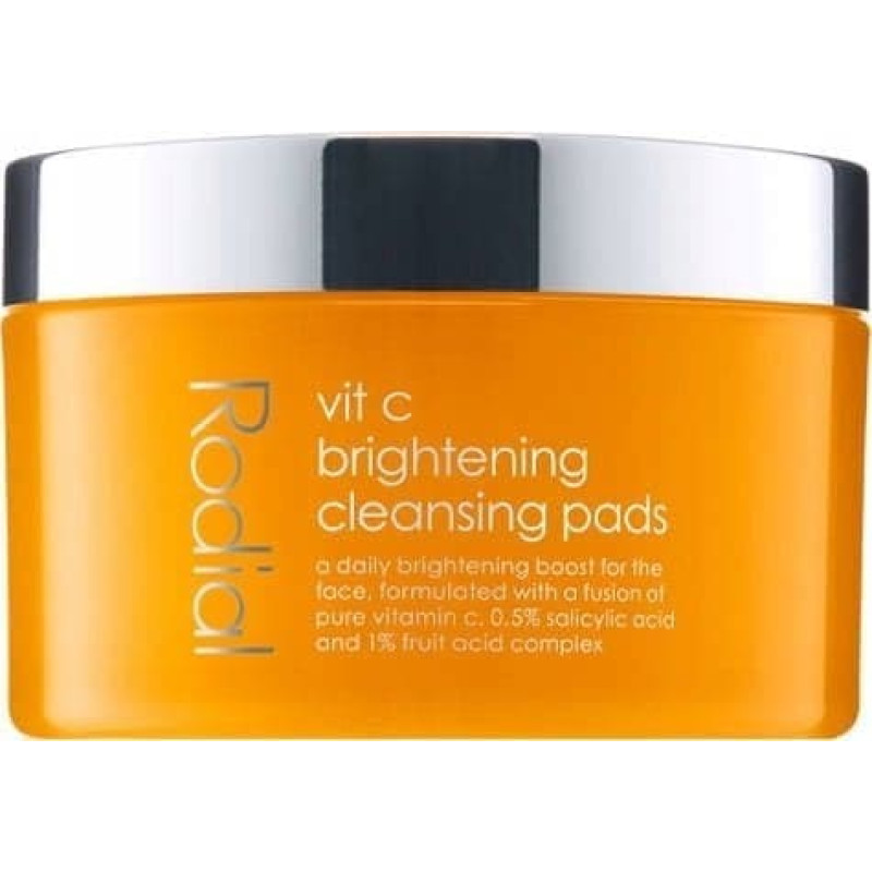 Rodial , Vit C, Brightening, Cleansing Pads, 50 pcs For Women