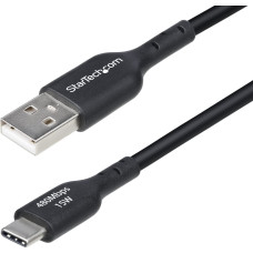 Startech USB2AC2MNC kabel USB USB 2.0 2 m USB A USB C Czarny