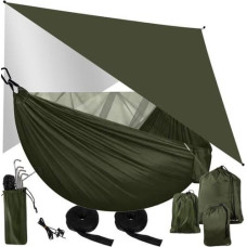Trizand Hamak turystyczny z tarpem i moskitierą 260x140 cm