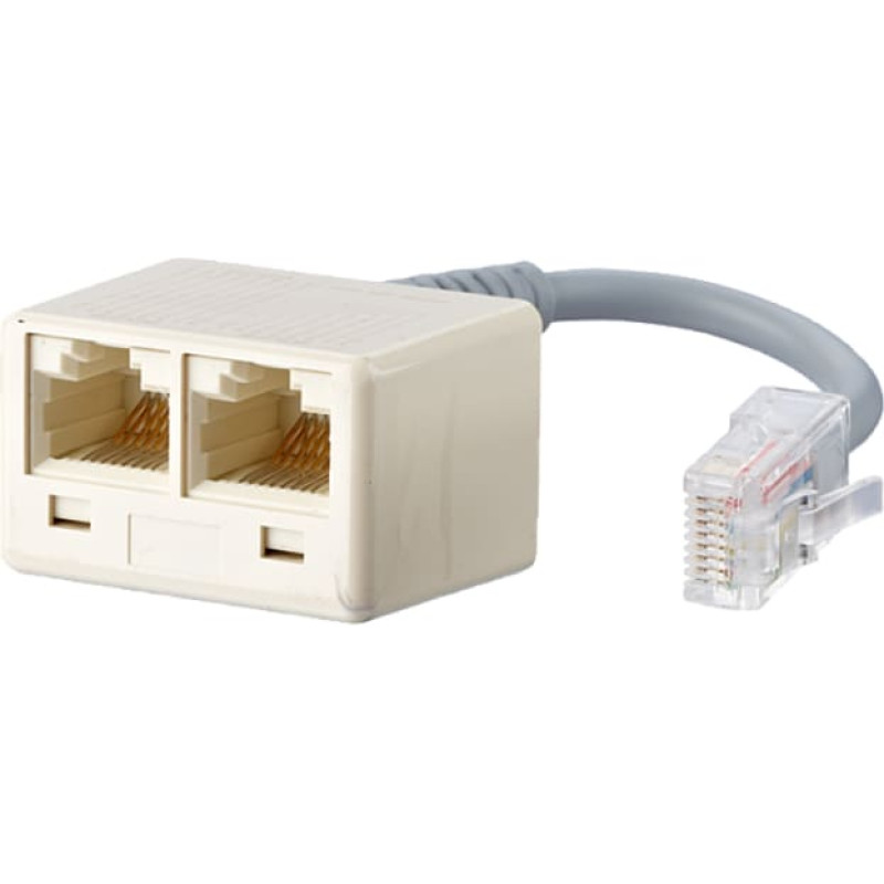 Metz Adapter ISDN, 2xRJ45 - RJ45 (130610480101-E)