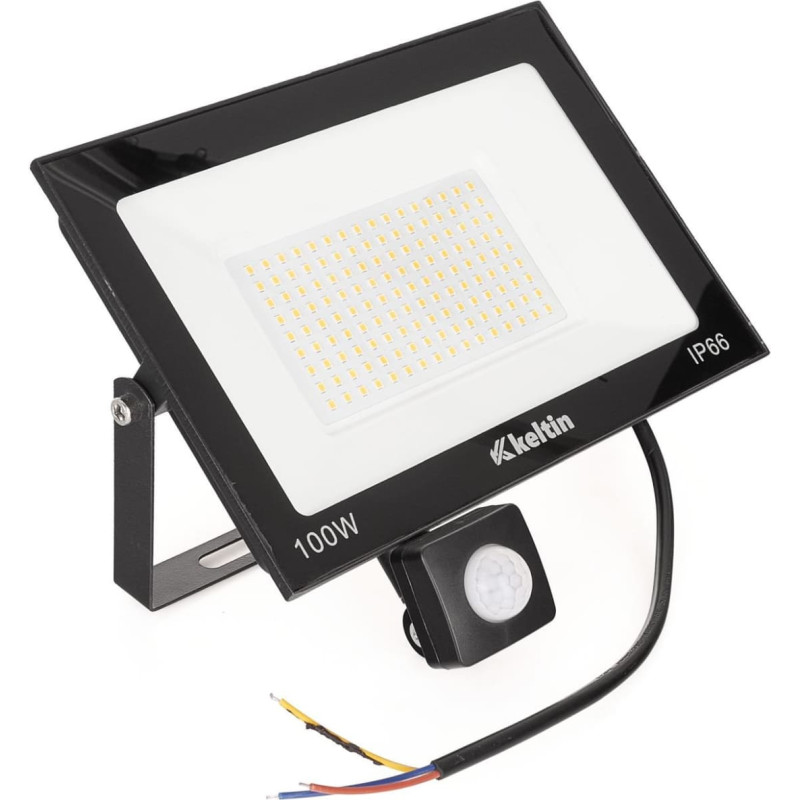 Keltin Naświetlacz LED 100W z czujnikiem ruchu – barwa biała zimna 6500K (10)