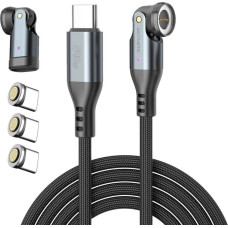 4Smarts USB-C 540° Magnetkabel-Set GravityCord 240W 1,8m