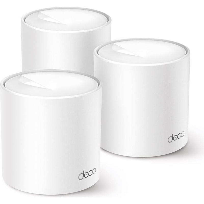 Tp-Link Deco X50 Pro(3-pack) WiFi6 Mesh (AX3000,2,4GHz/5GHz,2x2,5GbELAN/WAN)