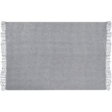 Beliani Koc VELLA Bawełna 150 x 200 cm Szary Lumarko!