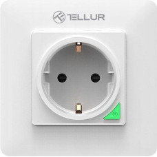 Homematic Tellur Smart WiFi Wall Plug 3000w, 16A, white