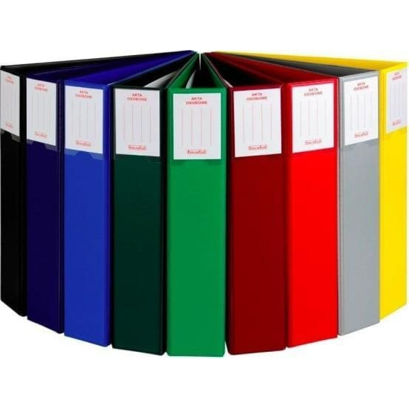 Biurfol Segregator Biurfol Segregator do akt osob. 5,5 cm 2r/d40 granat TD-15-02 BIURFOL