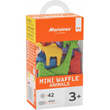 Marioinex *****Klocki wafle mini Zwierzęta 42el 07436
