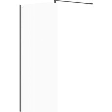 Cersanit (kabiny WALK-IN) Kabina prysznicowa walk-in MILLE - (100x200) czarna (S161-003)