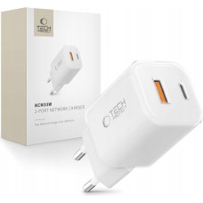 Tech-Protect NCM33W 2-PORT NETWORK CHARGER PD33W/QC3.0 WHITE