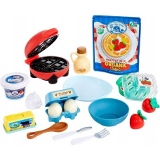 Little Tikes Zestaw do robienia gofrów Creative Chefs + 18 akcesoriów