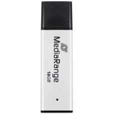Mediarange MR1899 pamięć USB 16 GB USB Typu-A 3.2 Gen 1 (3.1 Gen 1) Czarny, Srebrny