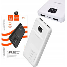 Kaku POWER BANK DENMEN BATERIA AWARYJNA 10000mAh BIAŁY DP38 USB + TYP-C