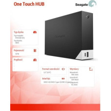 Seagate One Touch Desktop w HUB 12TBUSB 3.0 SED