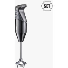 Bamix SwissLine, Immersion blender, Ice crushing, 1.8 m, 200 W, Black