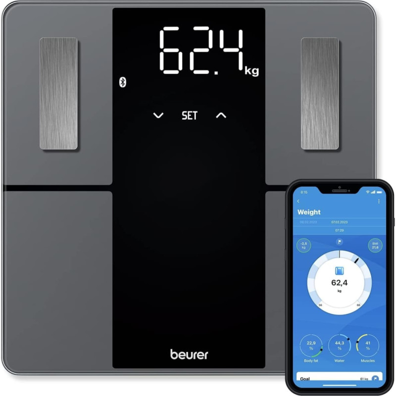 Herdegen Beurer  Super Black Edition  Bluetooth  melna - Diagnostiskie elektroniskie svari