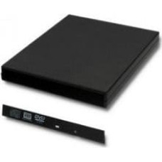 Qoltec Kieszeń Qoltec na napęd optyczny CD/DVD SATA 12.7mm - USB 2.0 (51866)