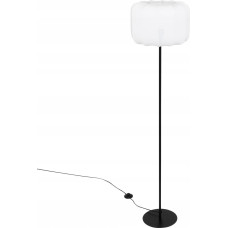 Atmosphera Lampka stojąca do salonu TOBIE z bawełnianym abażurem, Ø 37 x 150 cm