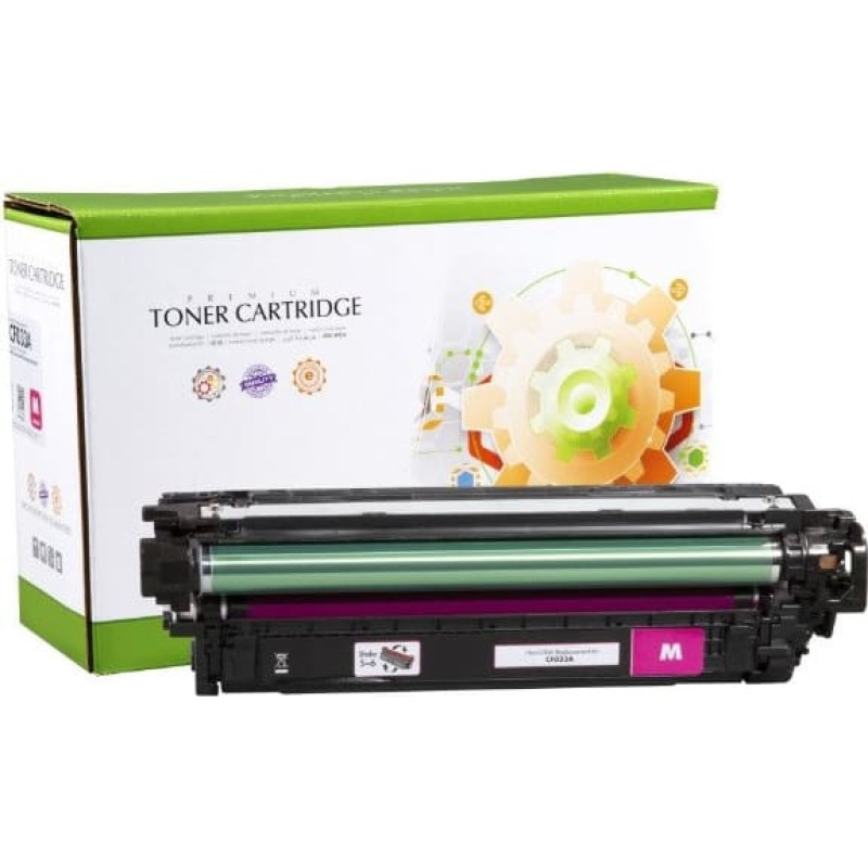 ESR STATIC Toner cartridge compatible with HP CF033A magenta remanufactured 12.500 pages