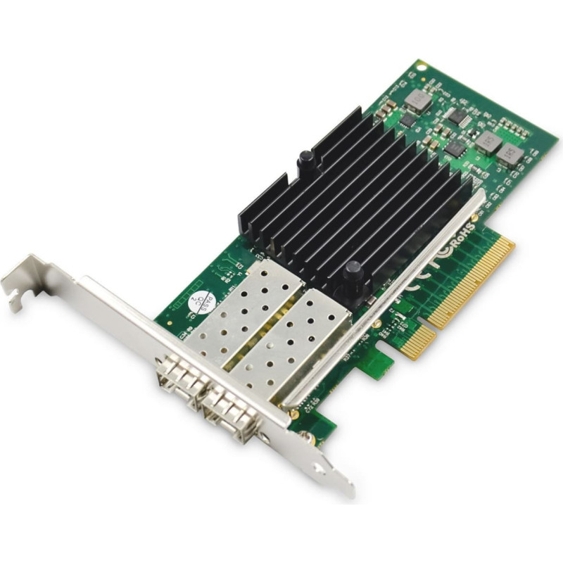 Digitus Netzwerkkarte SFP 2 Port 10G PCIe INTEL JL82599ES