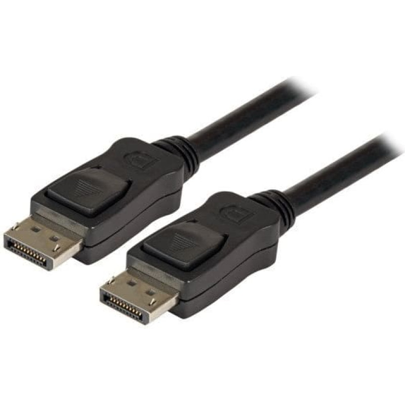 EFB DisplayPort 1.4 Anschlusskabel 8K 60Hz A-A St-St 3m schwarz