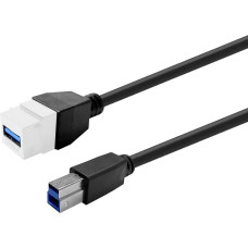 Vivolink Keystone White USB3.0 A-Female to B-Male (PROKEYUSB3AFBM1W)
