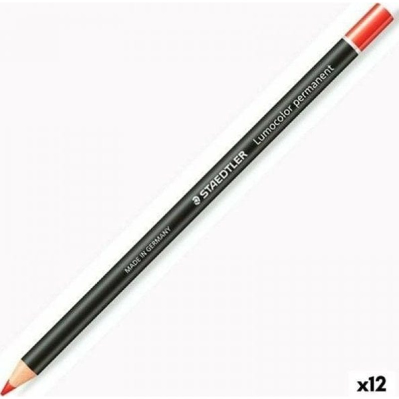 Staedtler STAEDTLER Trockenmarker permanent rot 12 Stück