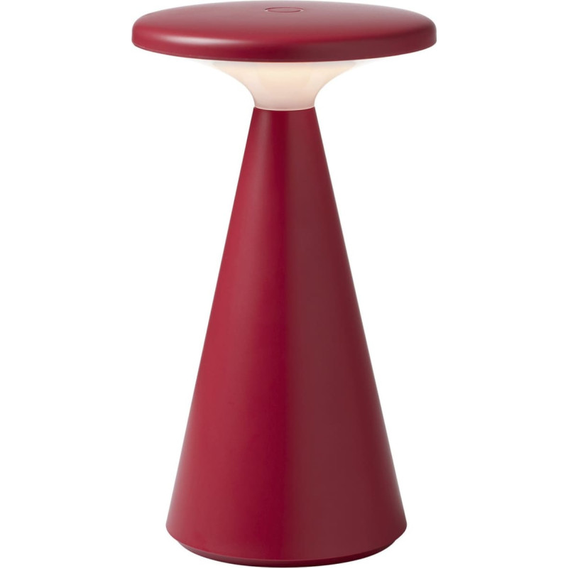 Nielsen_Light BORDLAMPE NYHAVN VINRØD