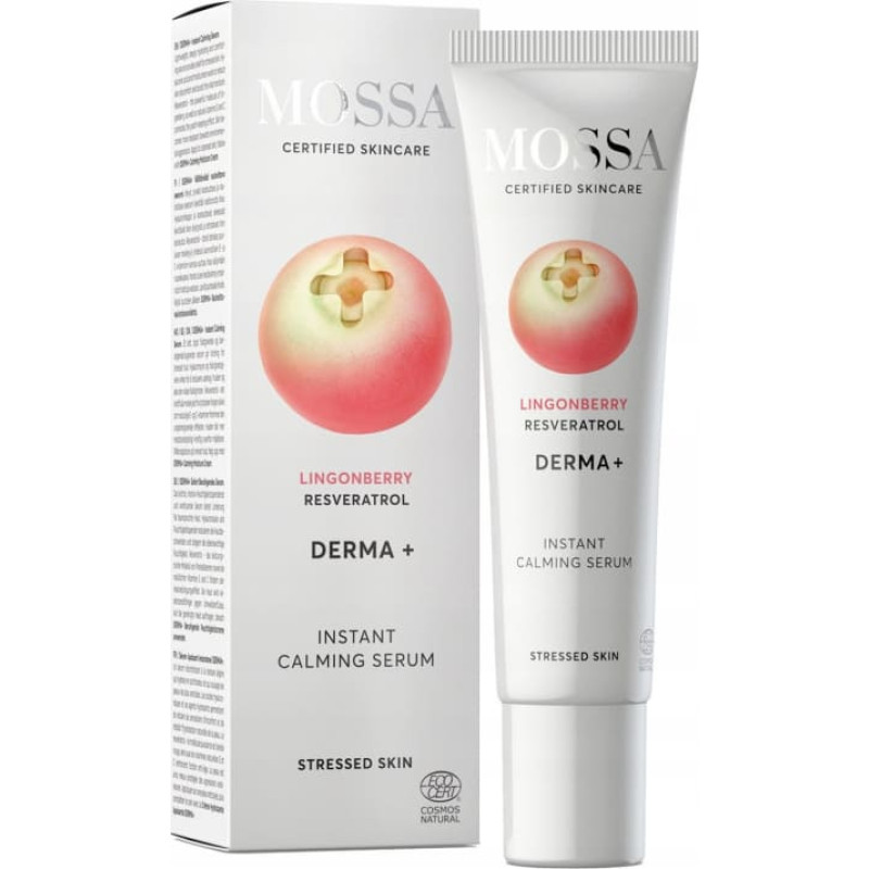 Miya MOSSA_Uspokajające serum do skóry wrażliwej z Borówką Brusznicą i Resweratrolem 30ml