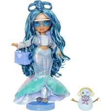 MGA Rainbow High Winter Wonderland Doll- Blue