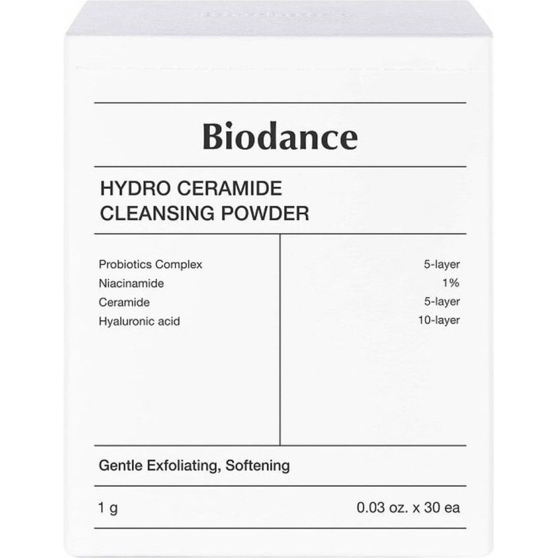 Face Boom BIODANCE_Hydro Ceramide Cleansing Powder puder enzymatyczny do twarzy 30x1g