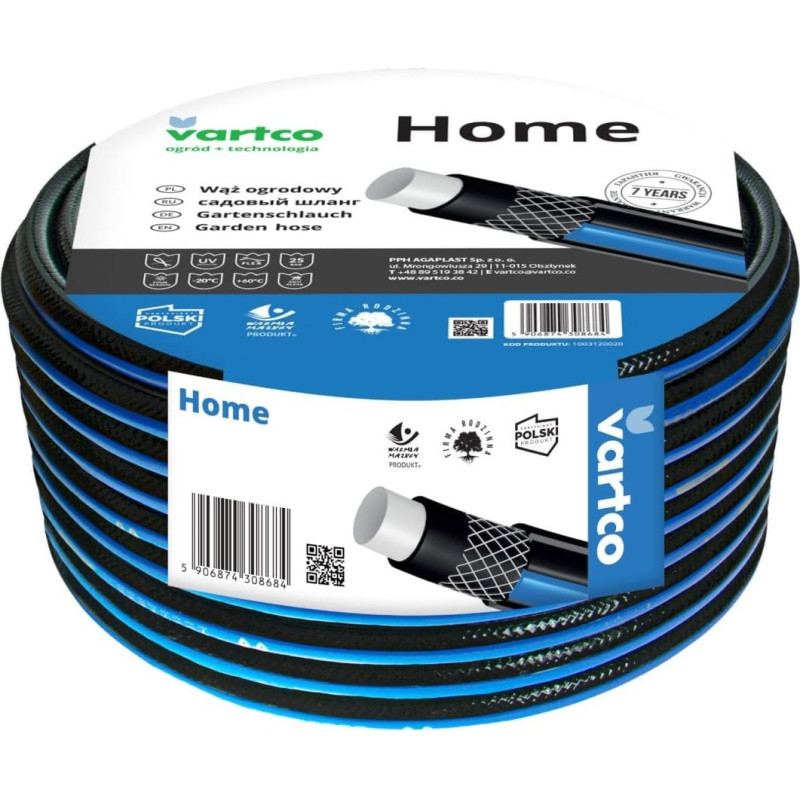 Agaplast Wąż ogrodowy Vartco Home 1/2