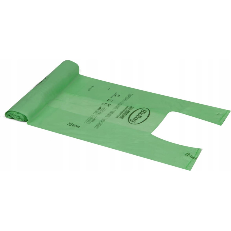 Staples Komposterbare poser BioBag, 20 L, 41 x 54 cm, rulle a 25 stk.