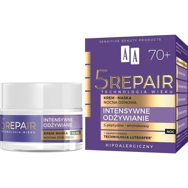 AA 5Repair 70+ Krem-maska 50ml