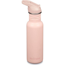Klean Kanteen Kanteen Classic Narrow (Flip Sport), 532ml/18oz, Peach Parfait