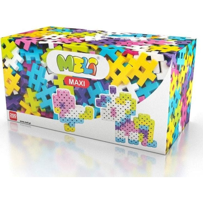 Smartmax Klocki Meli Maxi Pink 200